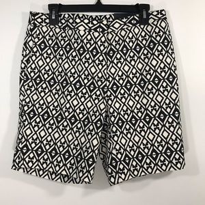 Mario Serrani Italy Black & White Shorts S…